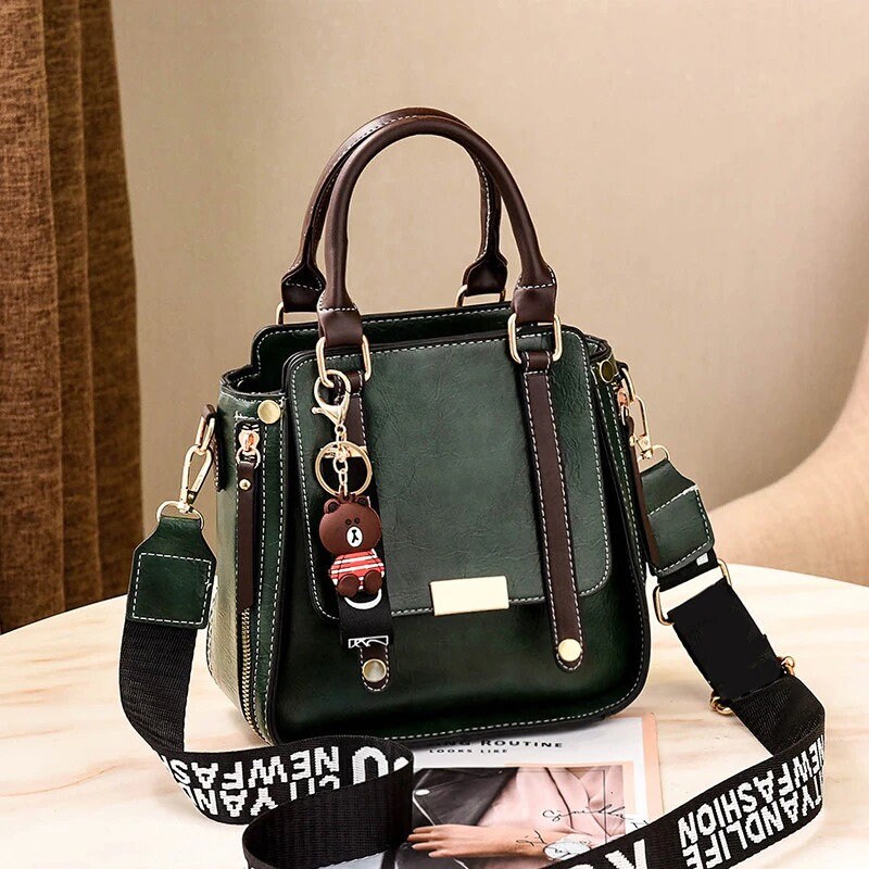 ladies hand bag leather