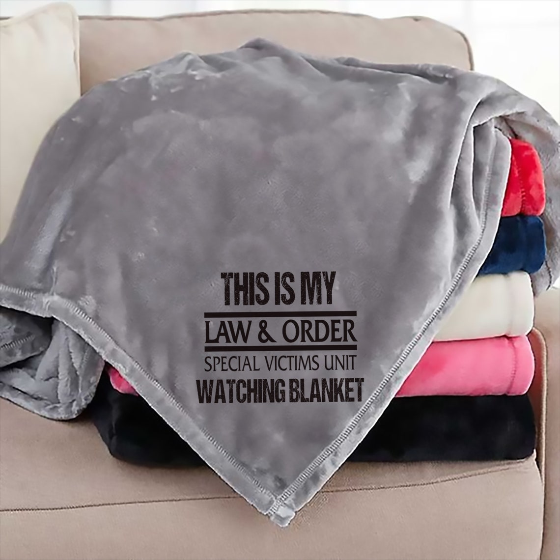 This is My Law & Order Special Victims Unit Watching Blanket Etsy