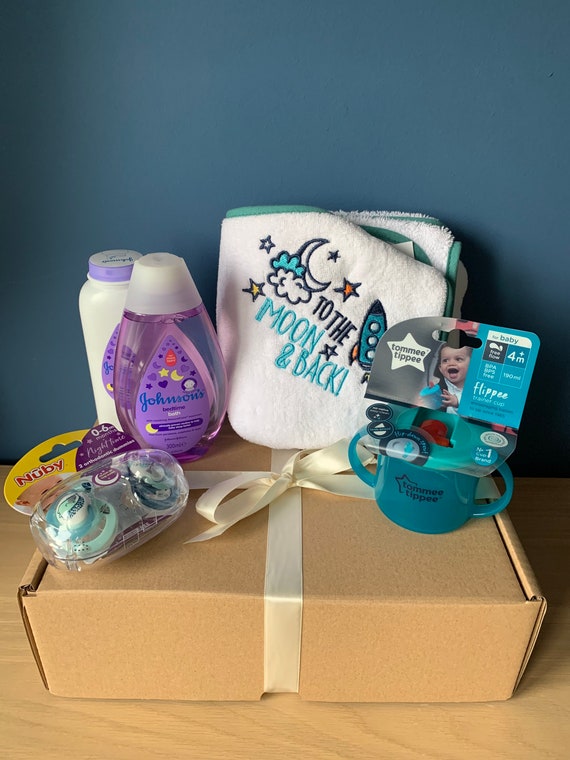 New Baby Bath Time Gift Baby Boy Gift Box Baby Shower Gift Etsy