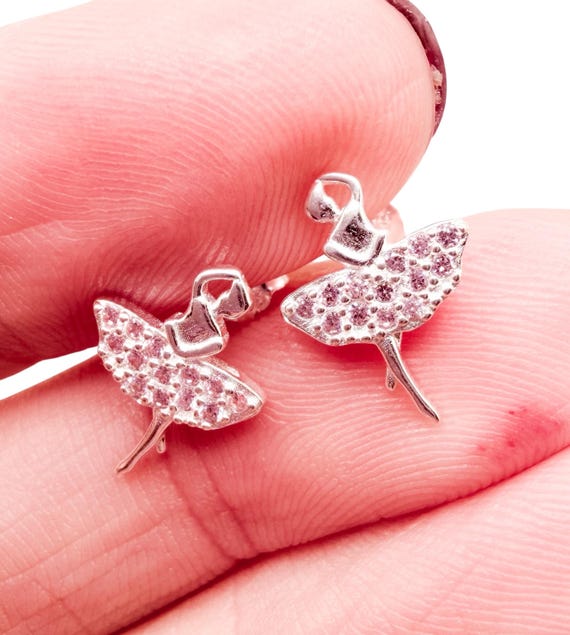 DTPsilver Orecchini A Perno In Argento 925 Con Zirconia Cubica – Eleganti E Ipoallergenici, Misura 4x9 Mm