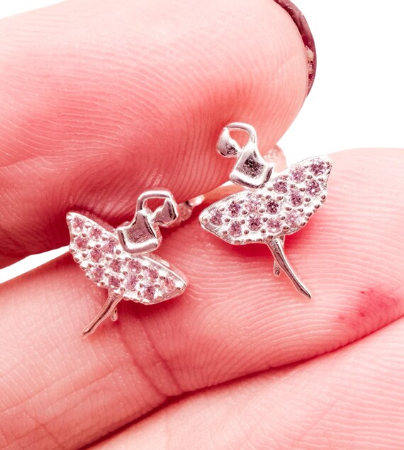 DTPsilver Orecchini A Perno In Argento 925 Con Zirconia Cubica – Eleganti E Ipoallergenici, Misura 4x9 Mm