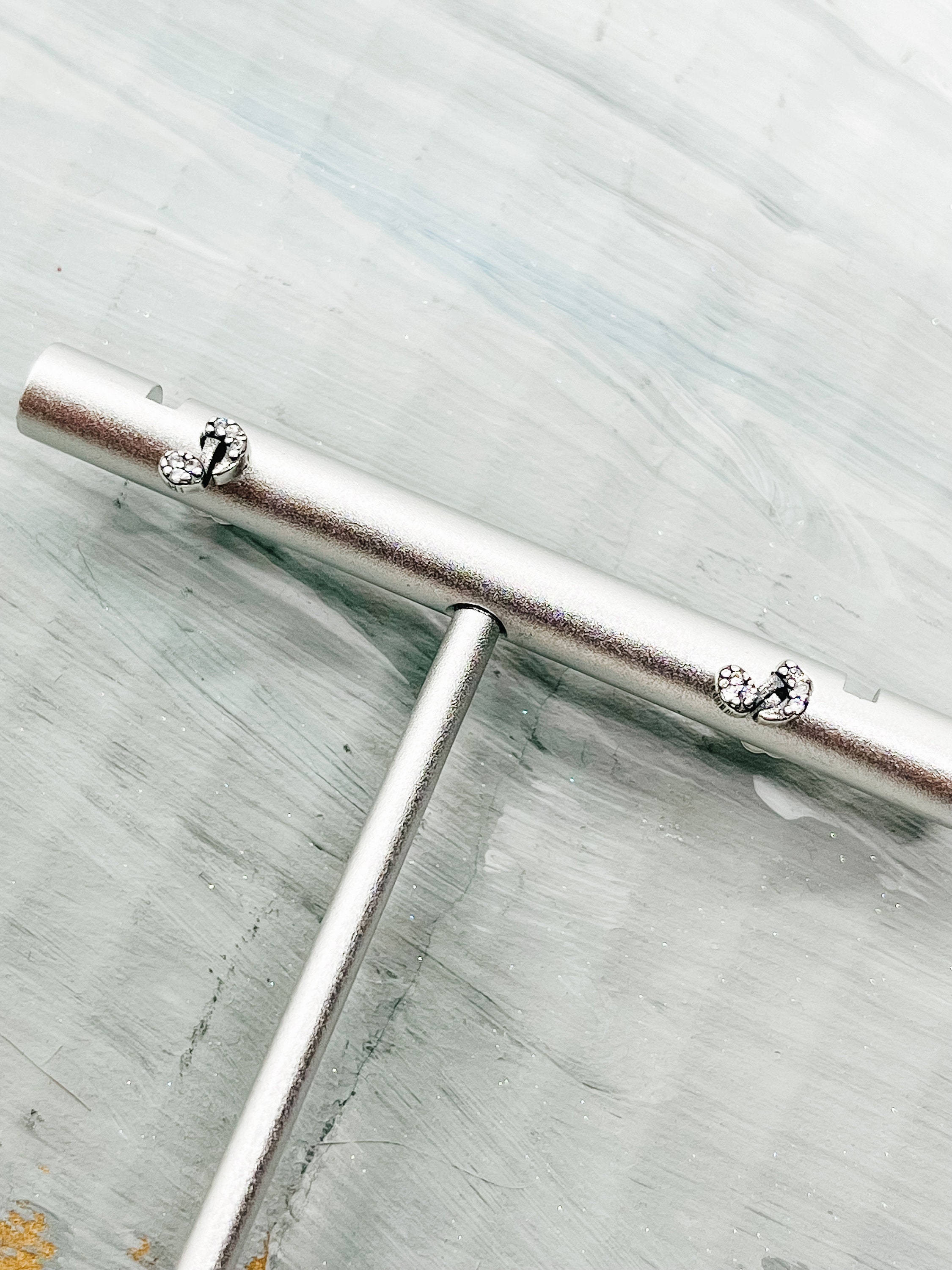 Pendientes De Notas Musicales Con Circonita – Material Antialérgico, Baño De Oro 18K, Regalo Perfecto Para Mujer Y Niña