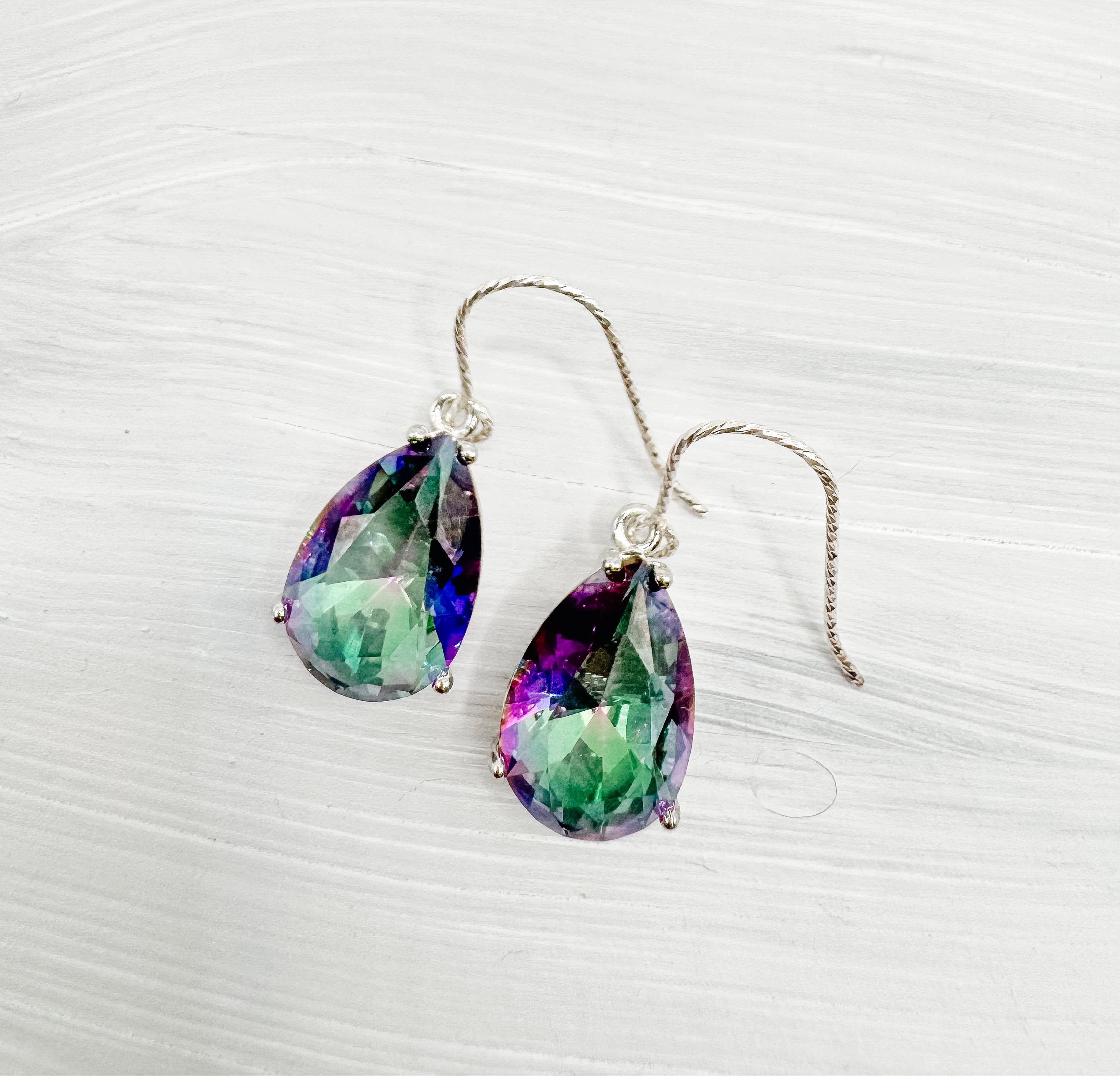 Orecchini a bottone ovali in alessandrite da 8 x 6 mm, bellissimi orecchini a bottone in argento, orecchini a bottone con pietra portafortuna di giugno, regalo per lei, gioielli a bottone da