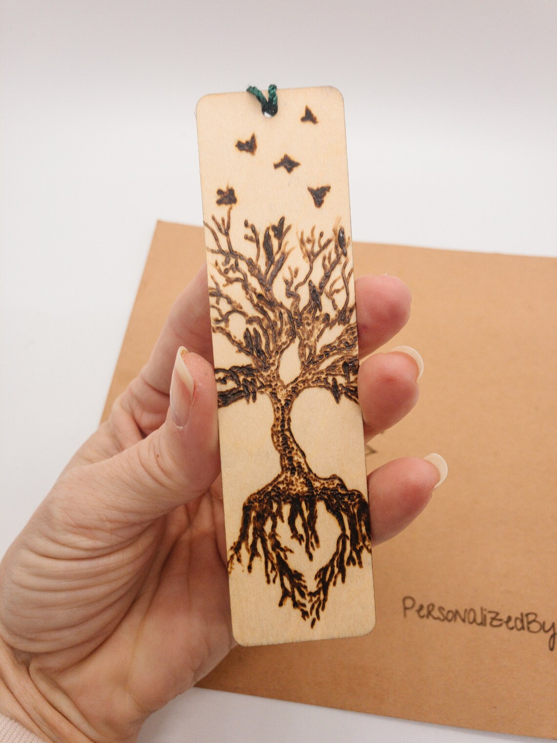 Wood Burned Bookmark bookmark gift gift for reader Handmade Etsy