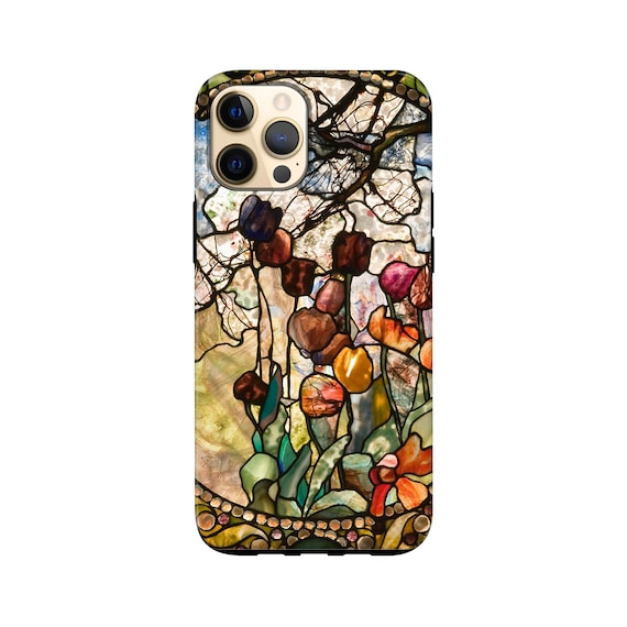 Louis Comfort Tiffany Phone Case, Stained Glass Art Cover - Etsy Louis Comfort Tiffany Phone Case, Stained Glass Art Cover - Etsy