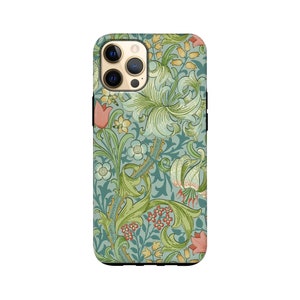 William Morris Golden Lily Phone Case: Arts & Crafts Style