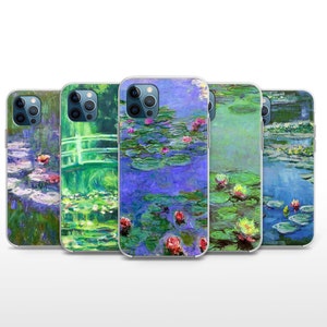 Lilies Phone Case: Claude Monet Art Cover
