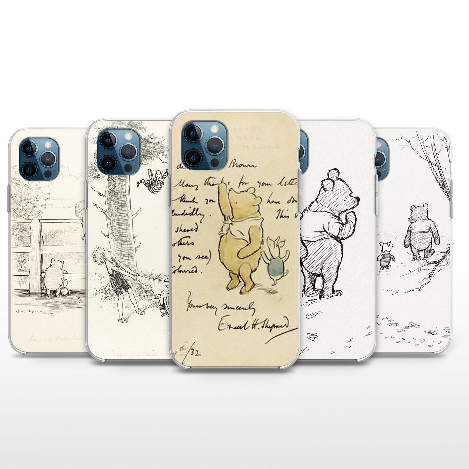 Vintage Winnie the Pooh iPhone Case - Etsy