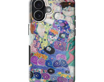 Klimt's "The Maiden" Tough Phone Case: Art Nouveau Cover