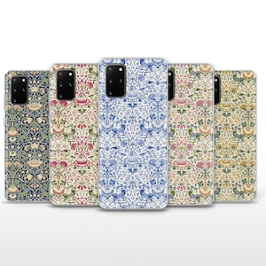 William Morris Phone Case: Arts & Crafts Floral Cover for Samsung Galaxy