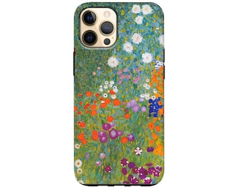 Klimt Cottage Garden Art Tough Phone Case