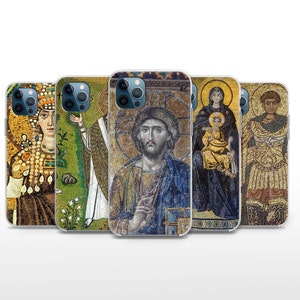 Orthodox Icon Phone Case Christian Cover for iPhone Xr, 12, 13, 14 Pro, 16 Plus, 16 Pro Max and Google Pixel