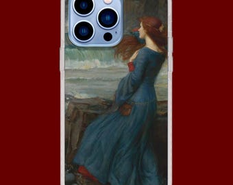 Funda para teléfono con pintura de Waterhouse: portada de arte romántico