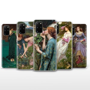 Waterhouse Gemälde Handyhülle: Romantische Kunst Abdeckung für Samsung Galaxy