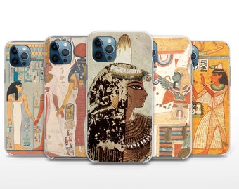 A SCENE x CLEOPATRA fig iphoneケース Pharaoh Ancient Egypt Cleopatra Soft Cover for iPhone 16 15