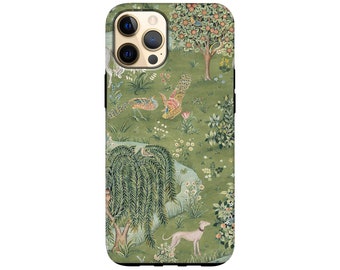 Morris Tough Phone Case Art Cover für iPhone 15 Pro Max, 14 Pro, Mini, 13 Pro, 12 Mini, 11, Xs, Xr, SE & Samsung S23, Ultra, Plus, Google