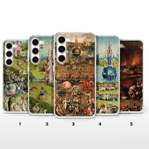 Bosch Renaissance Phone Case: Soft TPU Cover for Samsung Galaxy