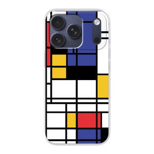 Mondrian Art Phone Case: Modern Geometric Cover