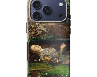 Ophelia Art Phone Case: Pre-Raphaelite Painting Cover