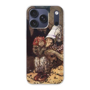 Capa de celular com arte troll sueca: capa John Bauer
