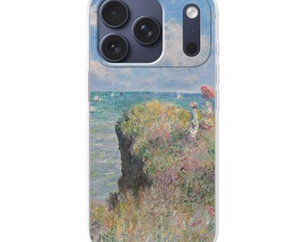 Monet Art Phone Case: Impressionism Painting, Soft TPU Cover