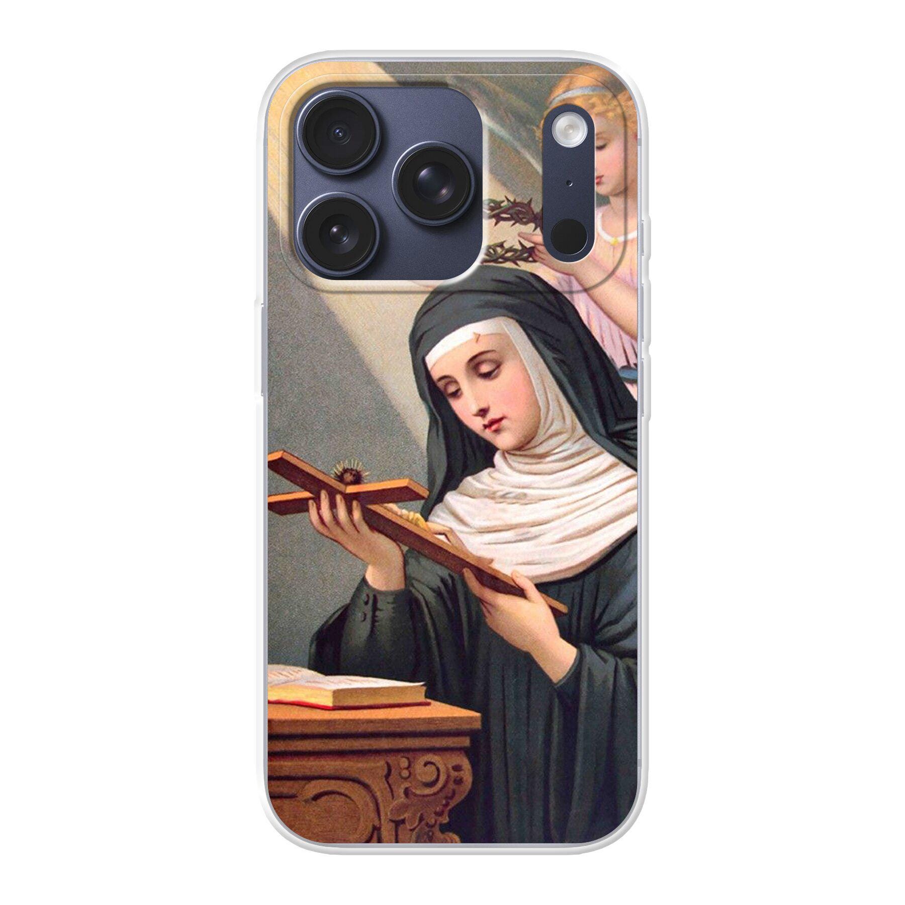 Catholic Saints Phone Case: Christian Religious Art Cover
