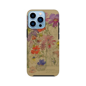 Mackintosh Floral Art Phone Case: Tough Cover for iPhone & Samsung