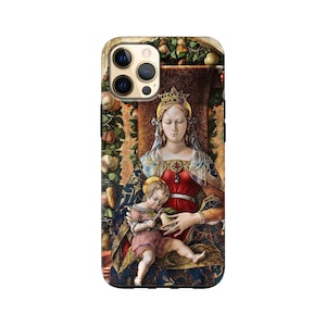 Crivelli Tough Phone Case Art Cover für iPhone 16 Pro Max, Pro, Mini, 15 Pro, 13 Mini, Xs, Xr, SE & Samsung S24, Ultra