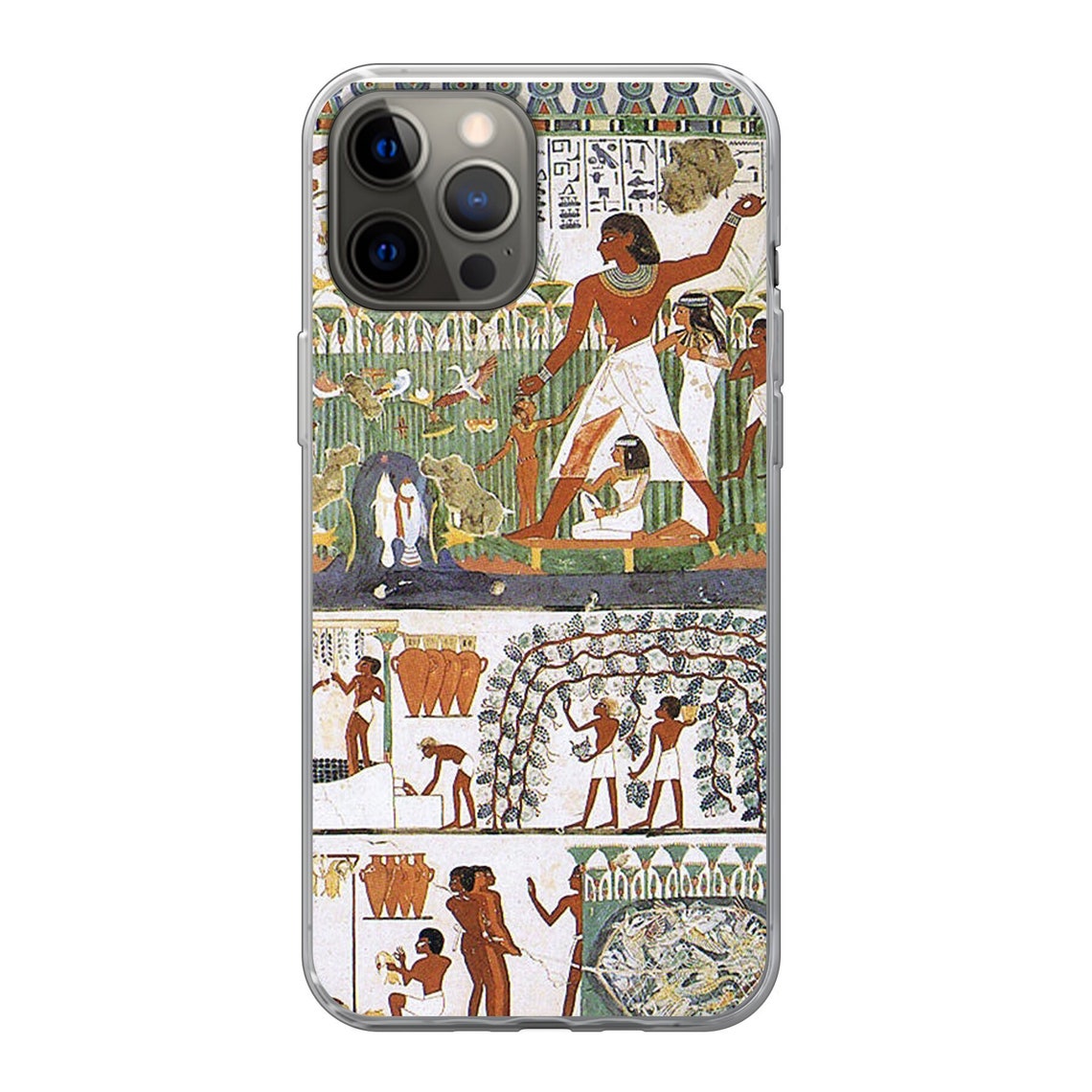 Iconic Egyptian Art Phone Case Pharaoh Cover for iPhone 8 Etsy