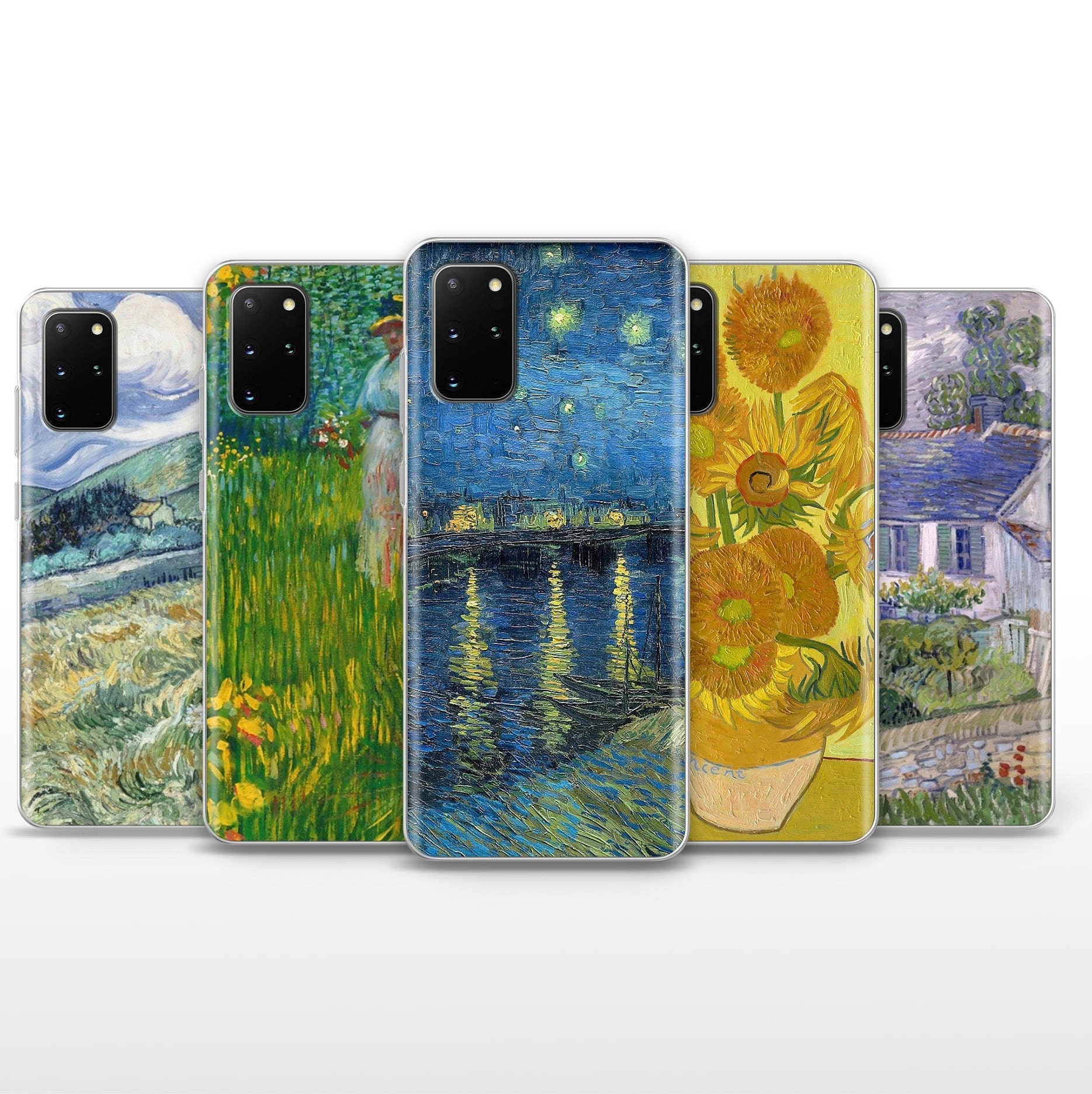 Productie Hoelahoep Honderd jaar Van Gogh Telefoonhoesje Impressionisme Cover voor Samsung - Etsy Nederland