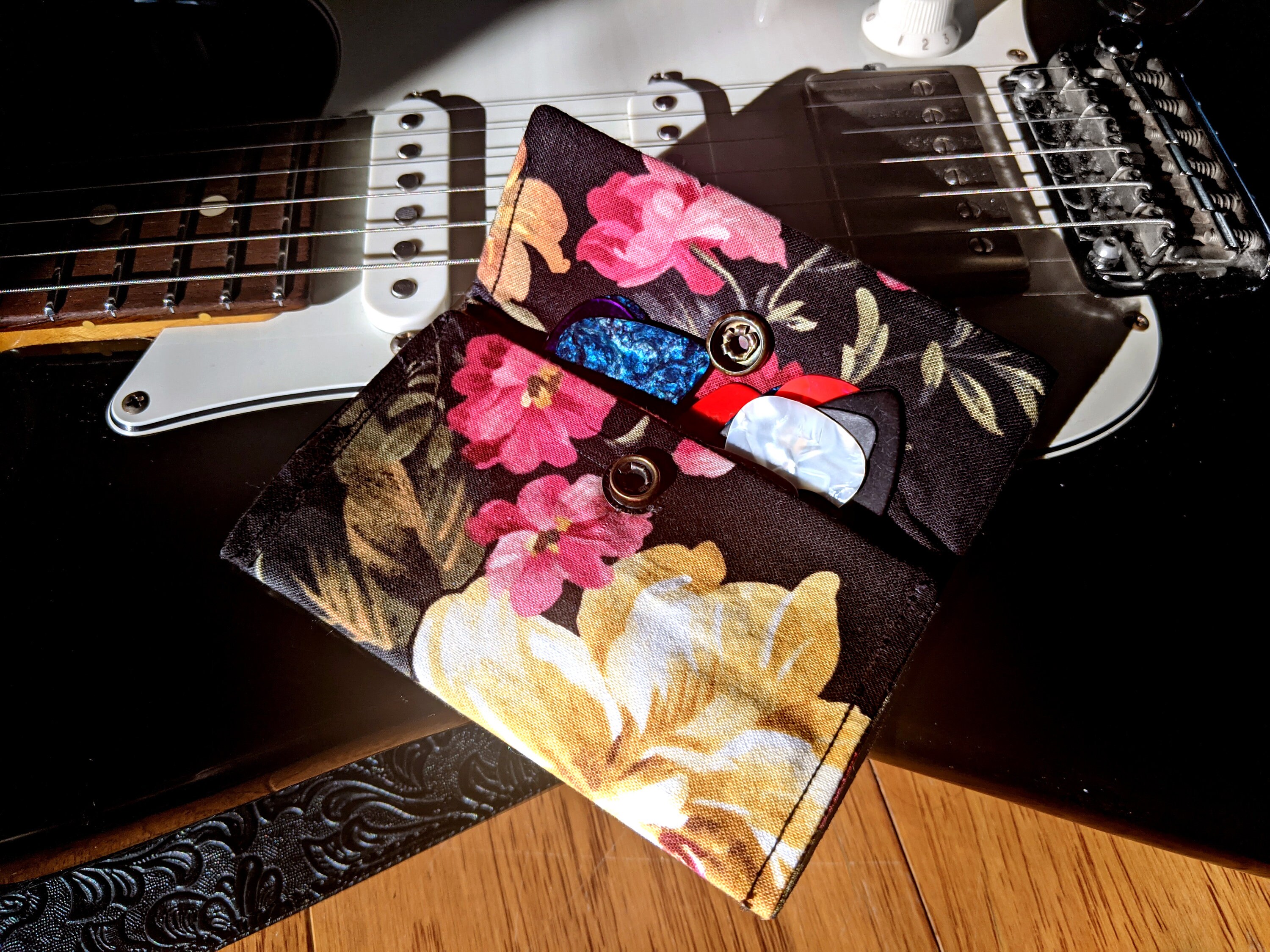 Guitar Pick Pocket Etsy