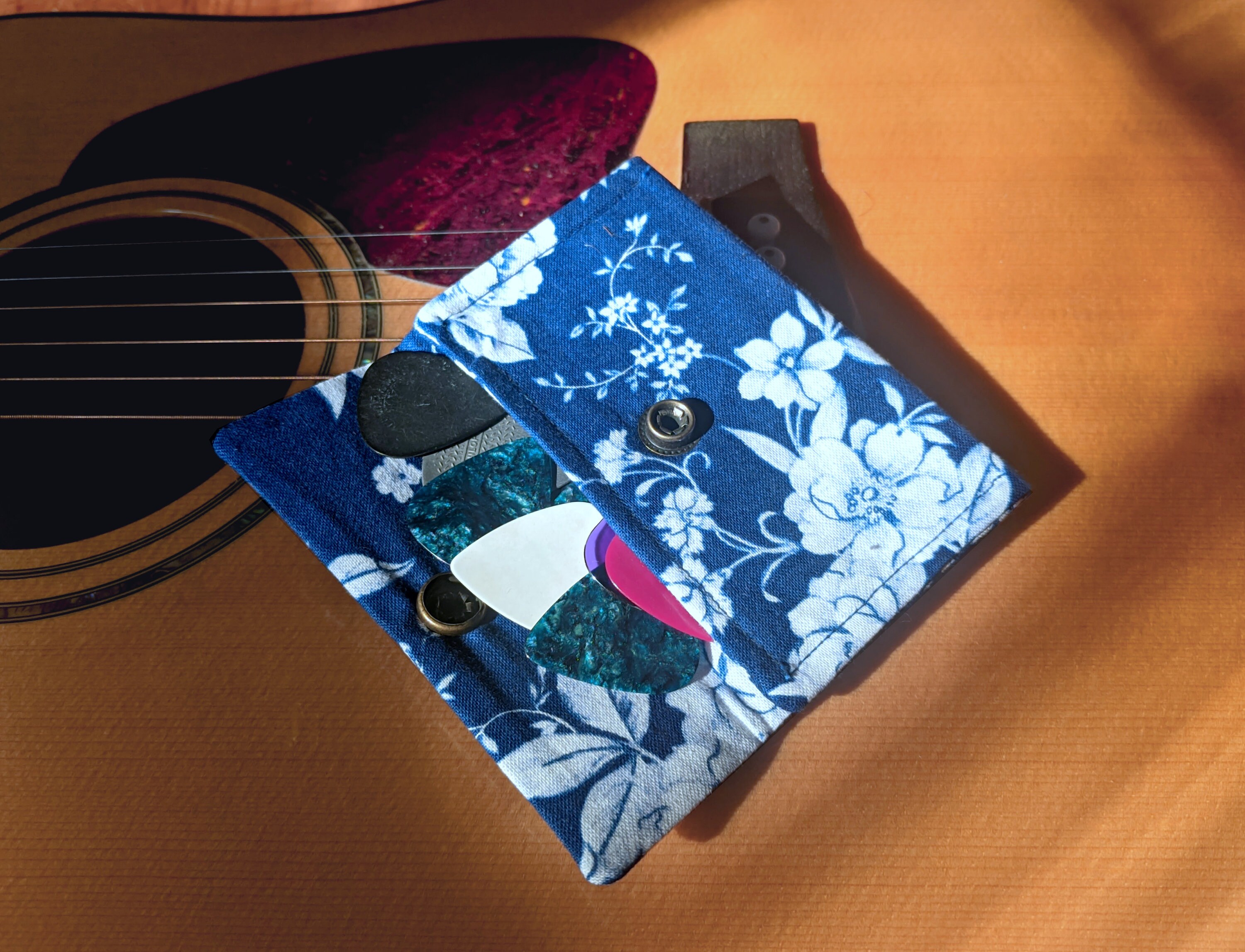 Guitar Pick Pocket Etsy