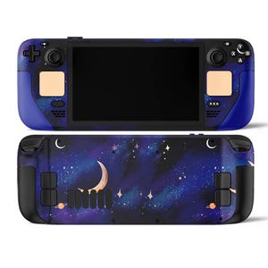 Night Sky Steam Deck Skin: Galaxy Starry Vinyl Wrap Decal