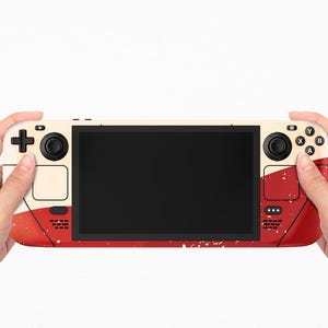 Skin abstracto moderno para Steam Deck, skin estético para Valve Steam Deck OLED, skin para consola portátil, calcomanía para consola de juegos, vinilo para control