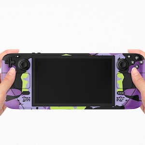 Skin de Valve Steam Deck para OLED, diseño de anime, calcomanía para consola portátil, vinilo premium para mando