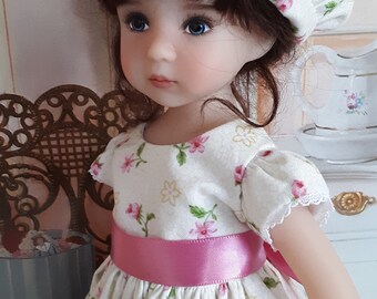 Sale! Floral Dress Hat 13" Effner Little Darling Dolls
