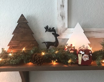 Decorative Wooden Christmas Trees