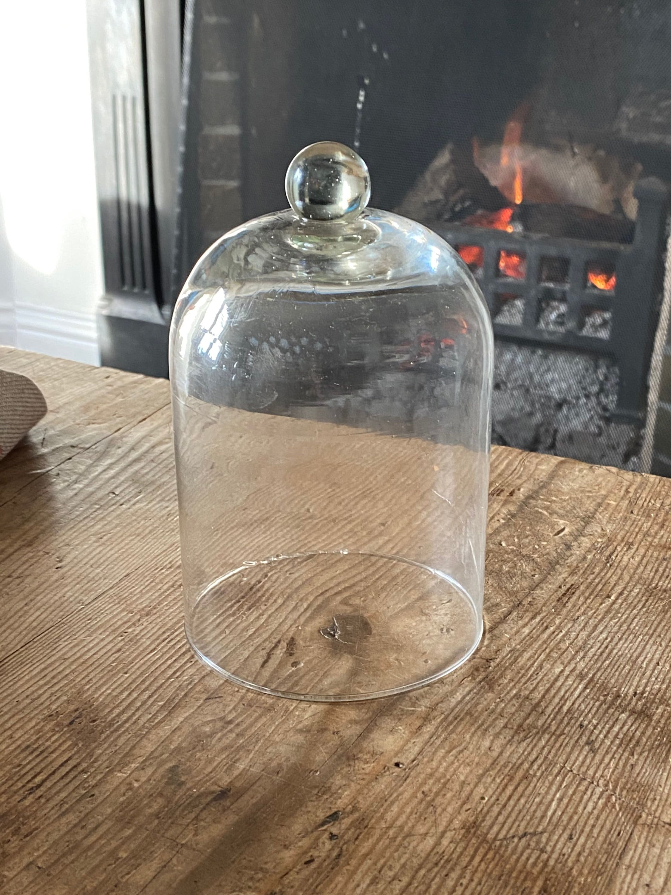 Beautiful glass display dome Etsy