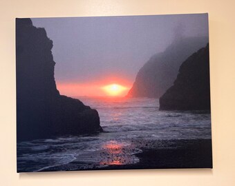 Ruby Beach Washington coast  2009 16”x20” wrapped canvas photo