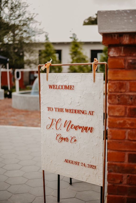 Wedding Welcome Sign