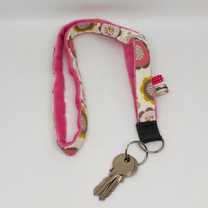 Keyring / strap - Flowers
