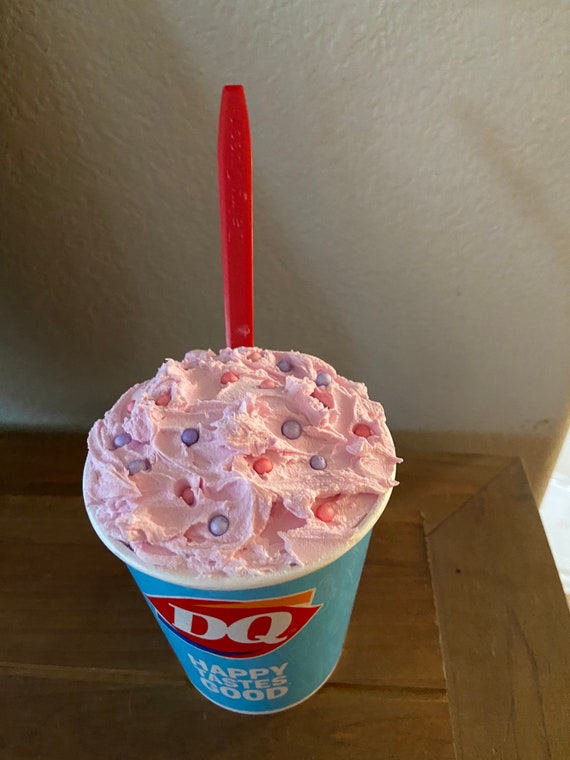 Faux Dairy Queen Cotton Candy Blizzard Etsy.de