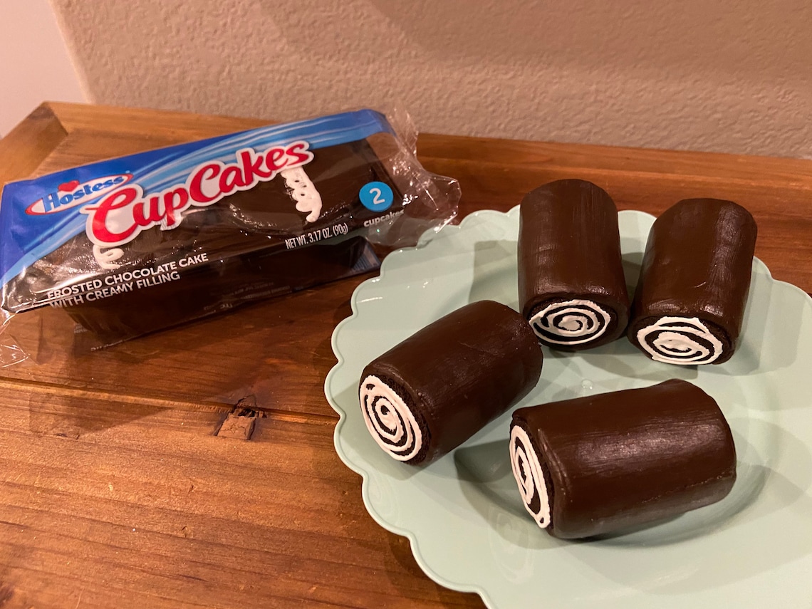 Faux Hostess Hoho Swiss Rolls Etsy