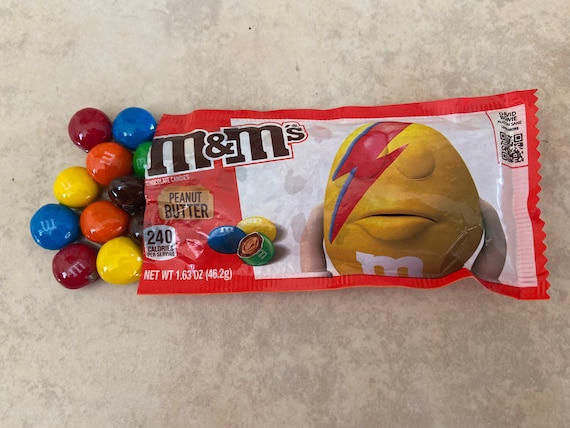 Spilled Large Size Bag of M&m's 