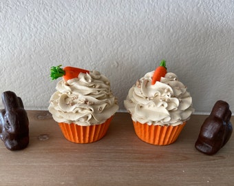 Faux Carrot Cake Cupcakes