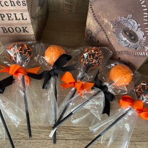 Fake Halloween Cake Pops