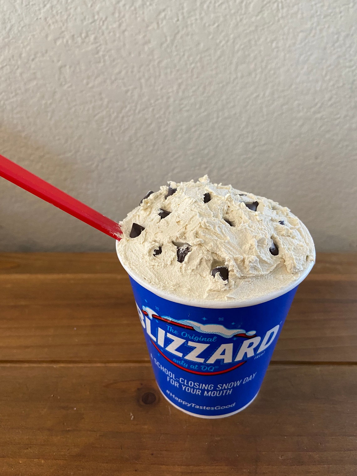 Faux Dairy Queen Cookie Dough Chocolate Chip Blizzard Etsy