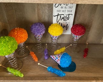Faux/Fake Snow Cones