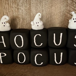 3 Faux Marshmallow Ghost