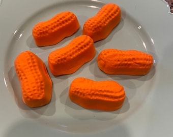 Faux Fake Orange Circus Peanuts